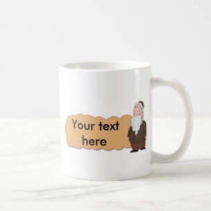 Custumizable Keramik-Tasse des jüdischen Rabbiner Tasse