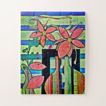 "Cut Blume Collage" Puzzle