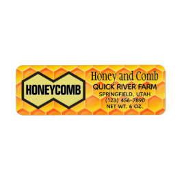 Cut Comb Honey Jar Container