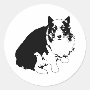 Cut Corgi Sticker