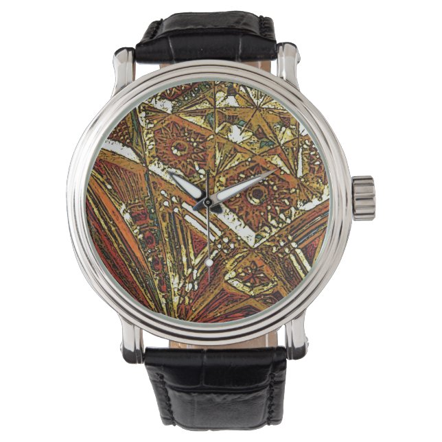 Cut Glass Watch Armbanduhr (Vorderseite)