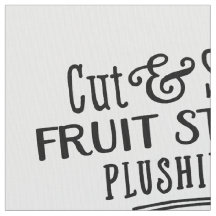 Cut & Sew Obstständer - Fun DIY Plushies