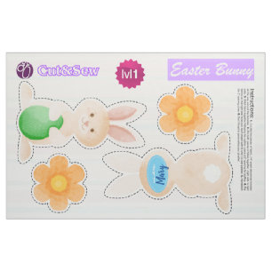 Cut & Sew Ostersonne - Leichtes DIY-Projekt Stoff