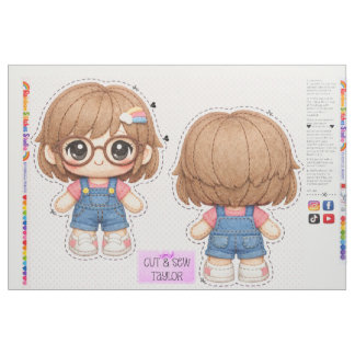 Cut & Sew Plüschtiere - Nähen für Kinder für Anfän Stoff