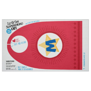 Cut & Sew Superhero Cape - Fun DIY - Red Star Stoff