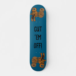 Cut sie von der Skateboard