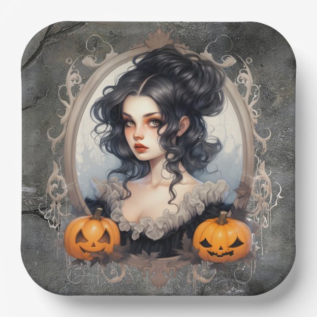 Cute-8-2-Teller Pappteller (Vorderseite)