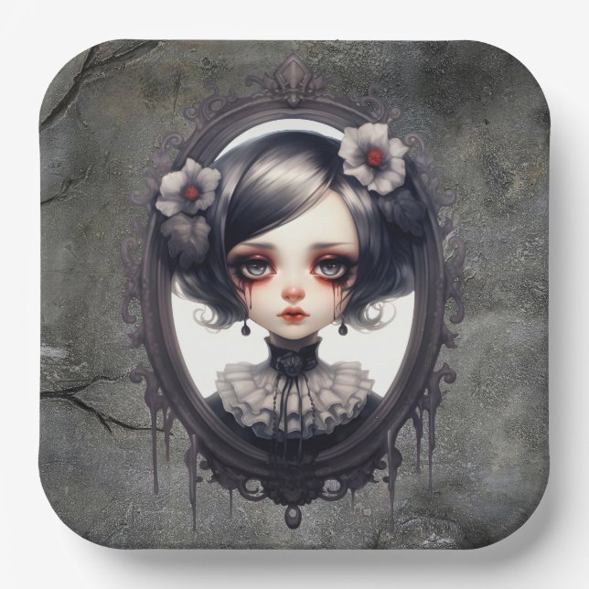 Cute-8-3-Teller Pappteller (Vorderseite)