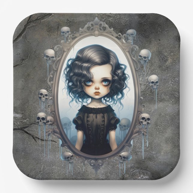 Cute-8-Teller Pappteller (Vorderseite)