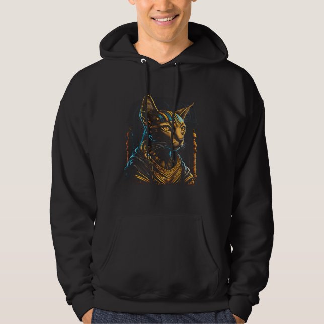 Cute Abyssinian Cat Lover Pharaoh Abyssinian Cat O Hoodie (Vorderseite)