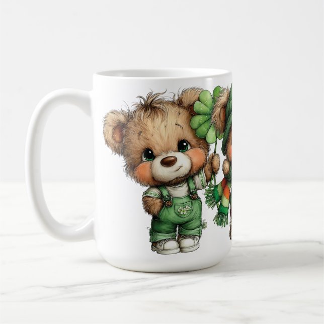 CUTE ADORABLE IRISH DRESSED TEDDY BEARS KAFFEETASSE (Links)
