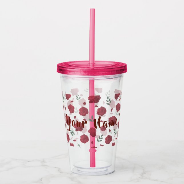 Cute Aesthetic Drinkware Acryltrinkbecher (Vorderseite)