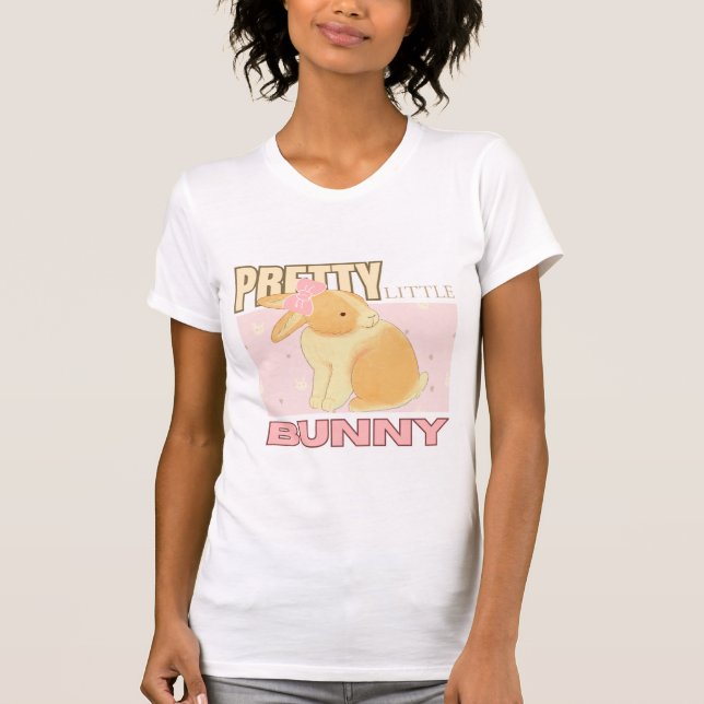 Cute Aesthetic Pretty Little Bunny T-Shirt - Kawai (Vorderseite)