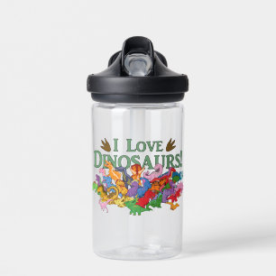 Cute and Colorful Dinosaurs Trinkflasche