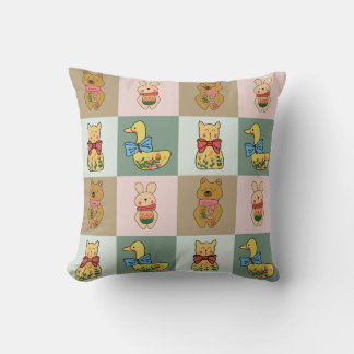 Cute Animal for Sofa & Bedroom Decor  Kissen