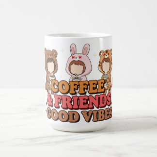 Cute Animal Friends Coffee Lovers Kaffeetasse