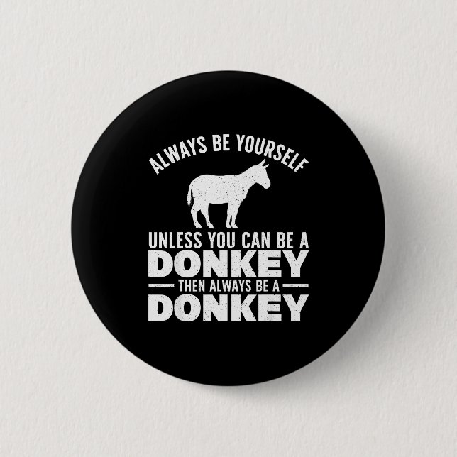 Cute Art For Men Women Kid Safari Animal Lover  Button (Vorderseite)