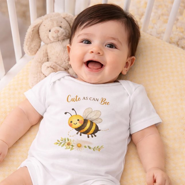 Cute as can Bee Baby  Strampler (Von Creator hochgeladen)