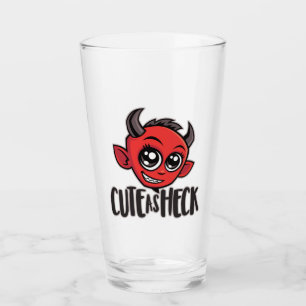Cute as Heck Devil Glas