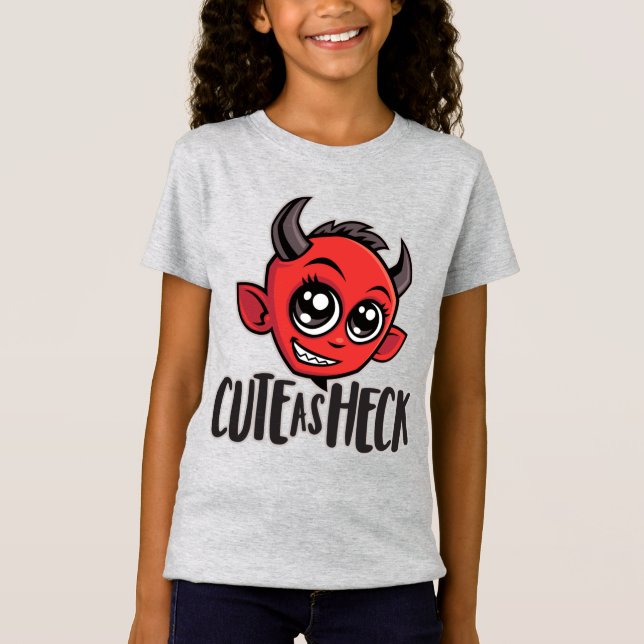 Cute as Heck Devil T-Shirt (Vorderseite)