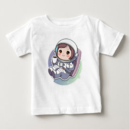 Cute Astronaut Baby T-shirt