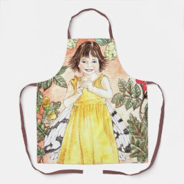 Cute Autumn Fairy Apron Schürze
