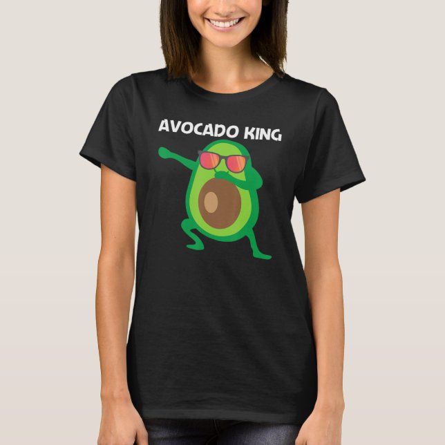Cute Avocado For Men Dad Healthy Fruit Plant Food T-Shirt (Vorderseite)
