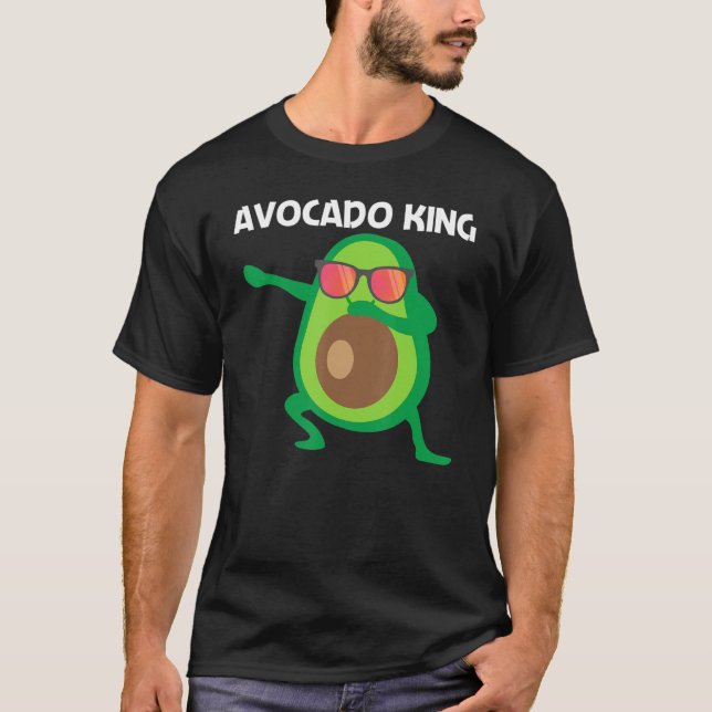 Cute Avocado For Men Dad Healthy Fruit Plant Food T-Shirt (Vorderseite)