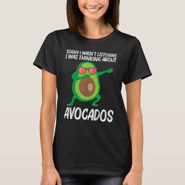 Cute Avocado For Men Women Healthy Fruit Plant Foo T-Shirt (Vorderseite)