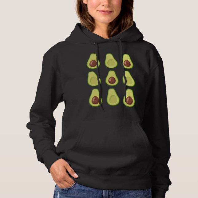 Cute Avocado Love Fruit Farmer Healthy Life  1 Hoodie (Vorderseite)