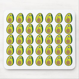Cute Avocado Mouse Pad - Fruit Desk Accessory Mousepad