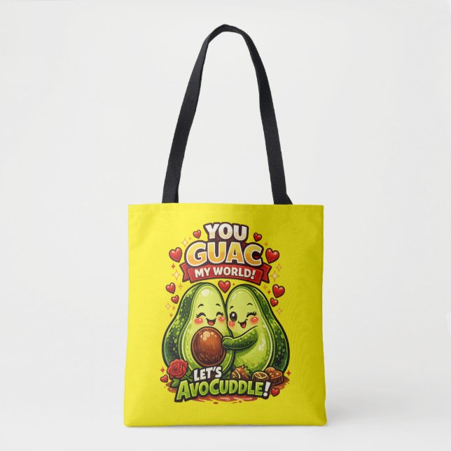 Cute Avocado Valentine’s Love Design, kawaii Love (Vorderseite)