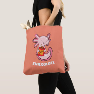 Cute Axolotl Lover Snaxolotl Kawaii Axolotl Food T