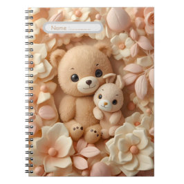 Cute Baby Animals Notebook Notizblock