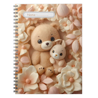 Cute Baby Animals Notebook Notizblock