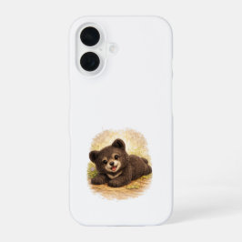Cute Baby Bear iPhone 16 Case Kawaii Hülle
