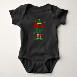 Cute Baby Elf Bodysuit – Matching Family Christmas Baby Strampler