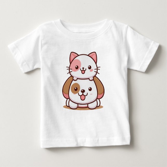 Cute Baby Fine Jersey T-Shirt (Vorderseite)