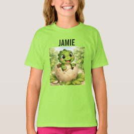 Cute Baby Hatchling Dinosaur T-Shirt