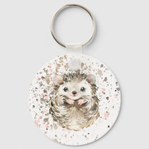 Cute Baby Hedgebog Schlüsselanhänger