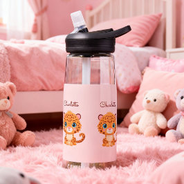 Cute Baby Leopard Safari Animal Kids Trinkflasche