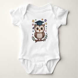 Cute Baby Owl Baby Strampler