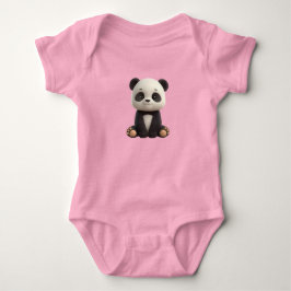 Cute Baby Panda Bodysuit Strampler