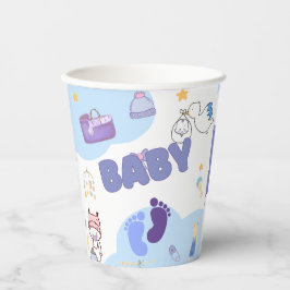 Cute Baby Shower Gift Bag Pappbecher