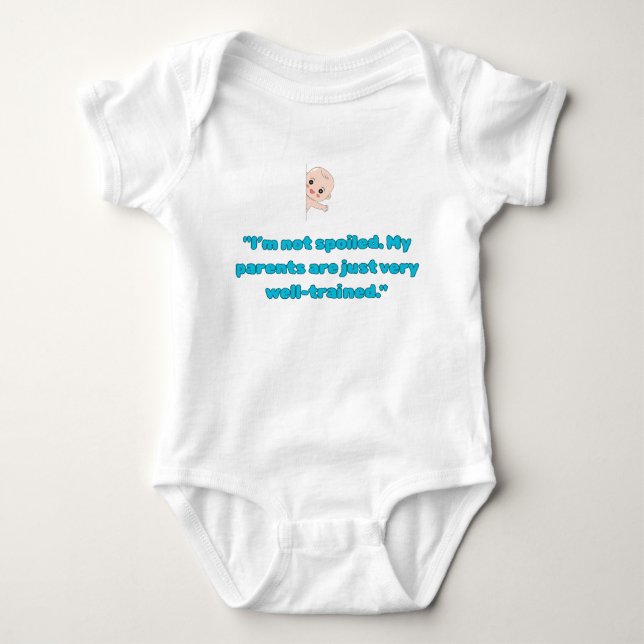 Cute Baby Suit Strampler (Vorderseite)
