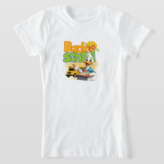 Cute Back to School Duck T-Shirt – Fun Cartoon  (Ablage )