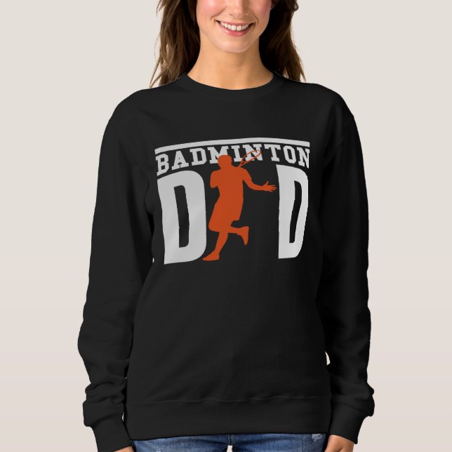 Cute Badminton Player Tees  Badminton Dad (Vorderseite)