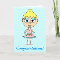 Cute Ballerina Recital