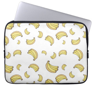 Cute Banana Pattern | Hand Drawn Banana Aesthetic  Laptopschutzhülle