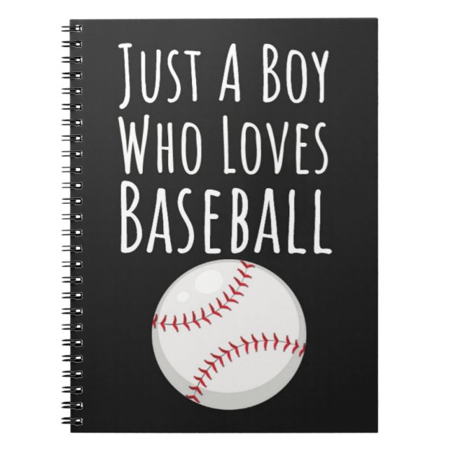Cute Baseball Gifts For Baby Boys Kids Player Fan Notizblock (Vorderseite)